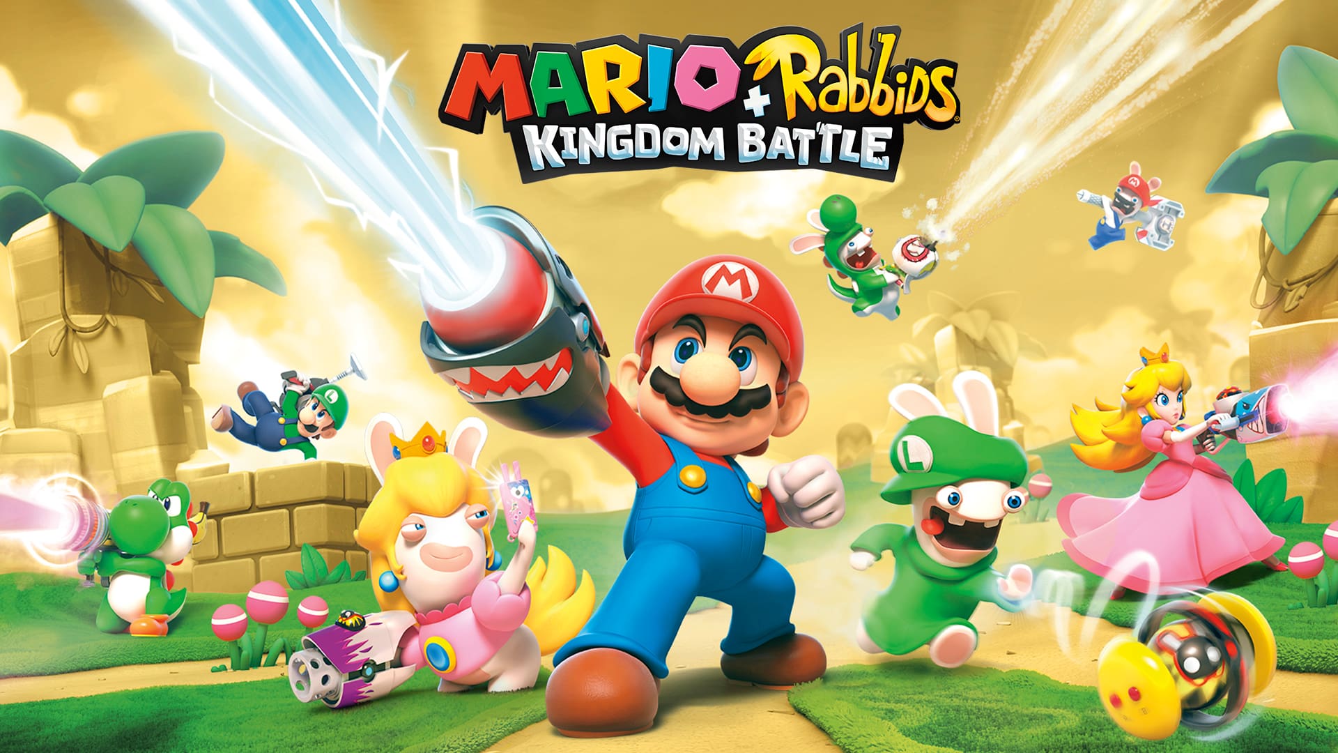Copertina di Mario + Rabbids Kingdom Battle Gold Edition