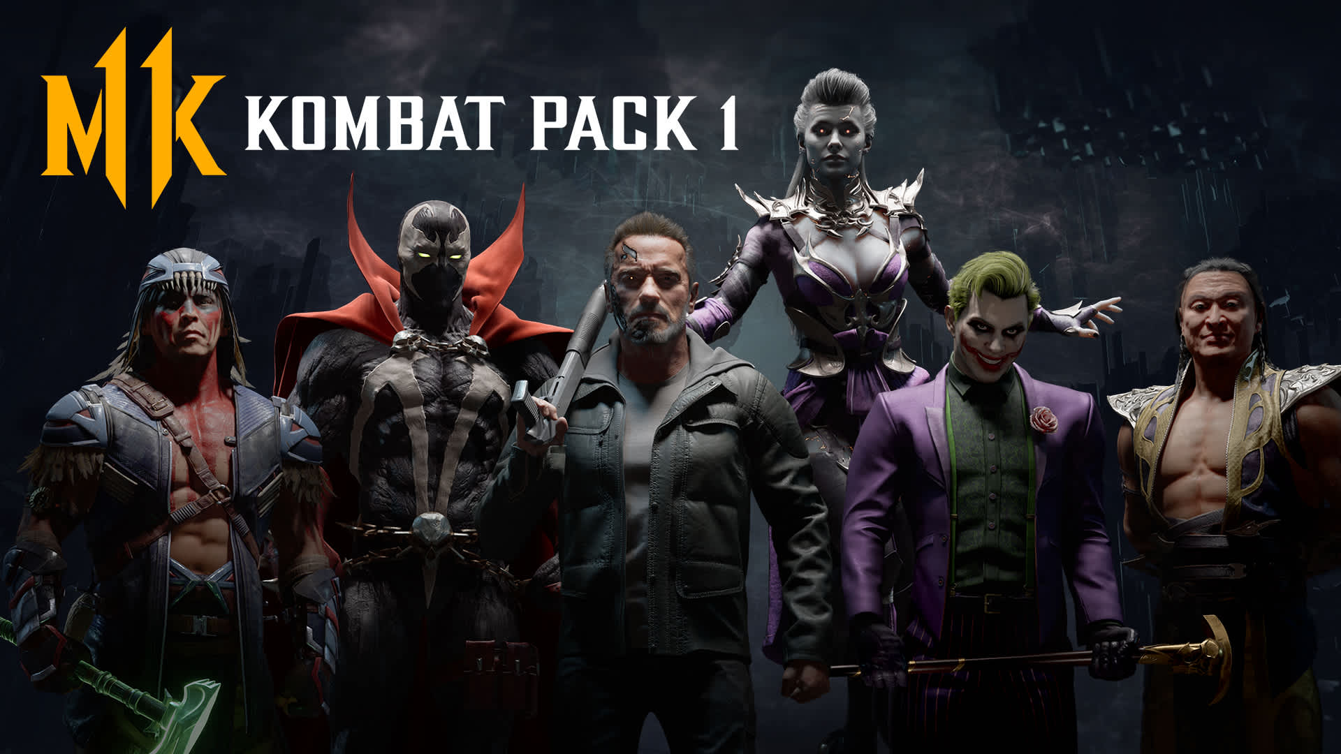 Arte de Mortal Kombat 11 Pacote de Kombate 1