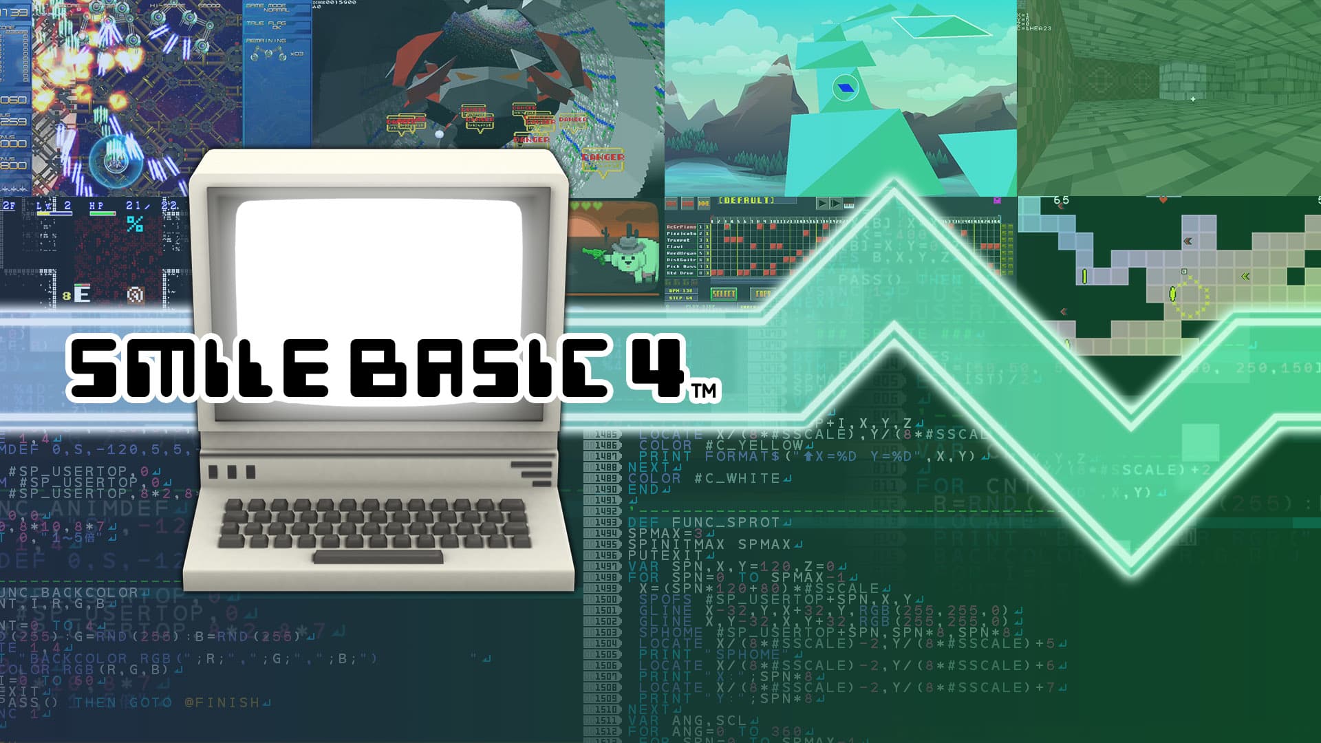 Copertina di SmileBASIC 4 (with one Server Ticket)
