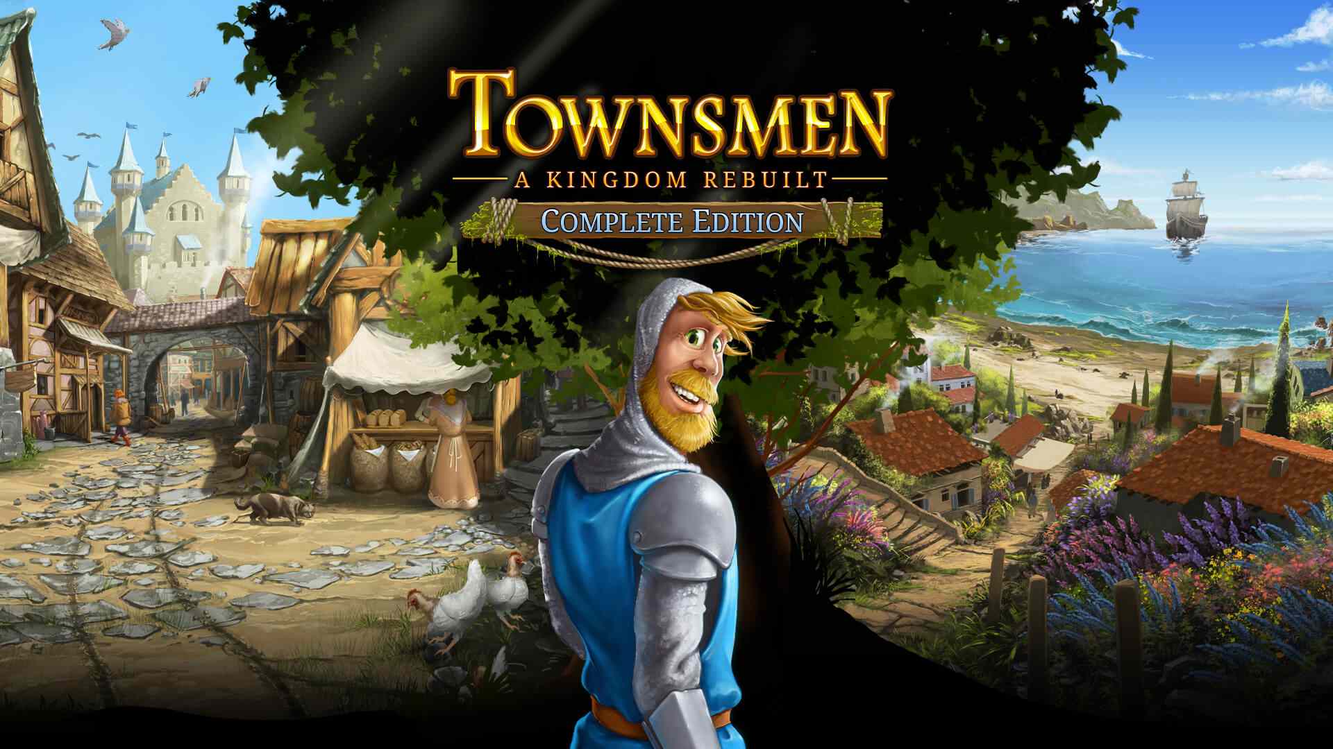 Copertina di Townsmen - A Kingdom Rebuilt Complete Edition
