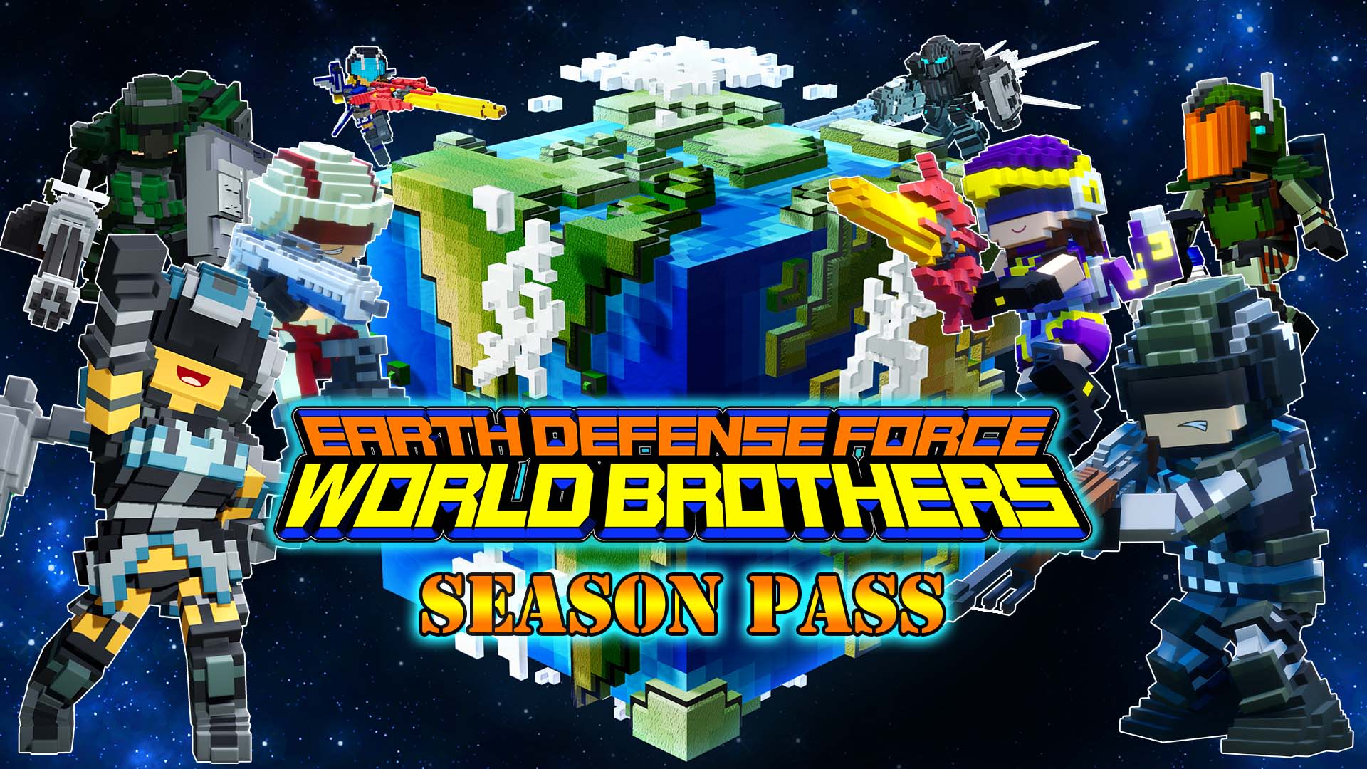 Copertina di EARTH DEFENSE FORCE: WORLD BROTHERS_SEASON PASS