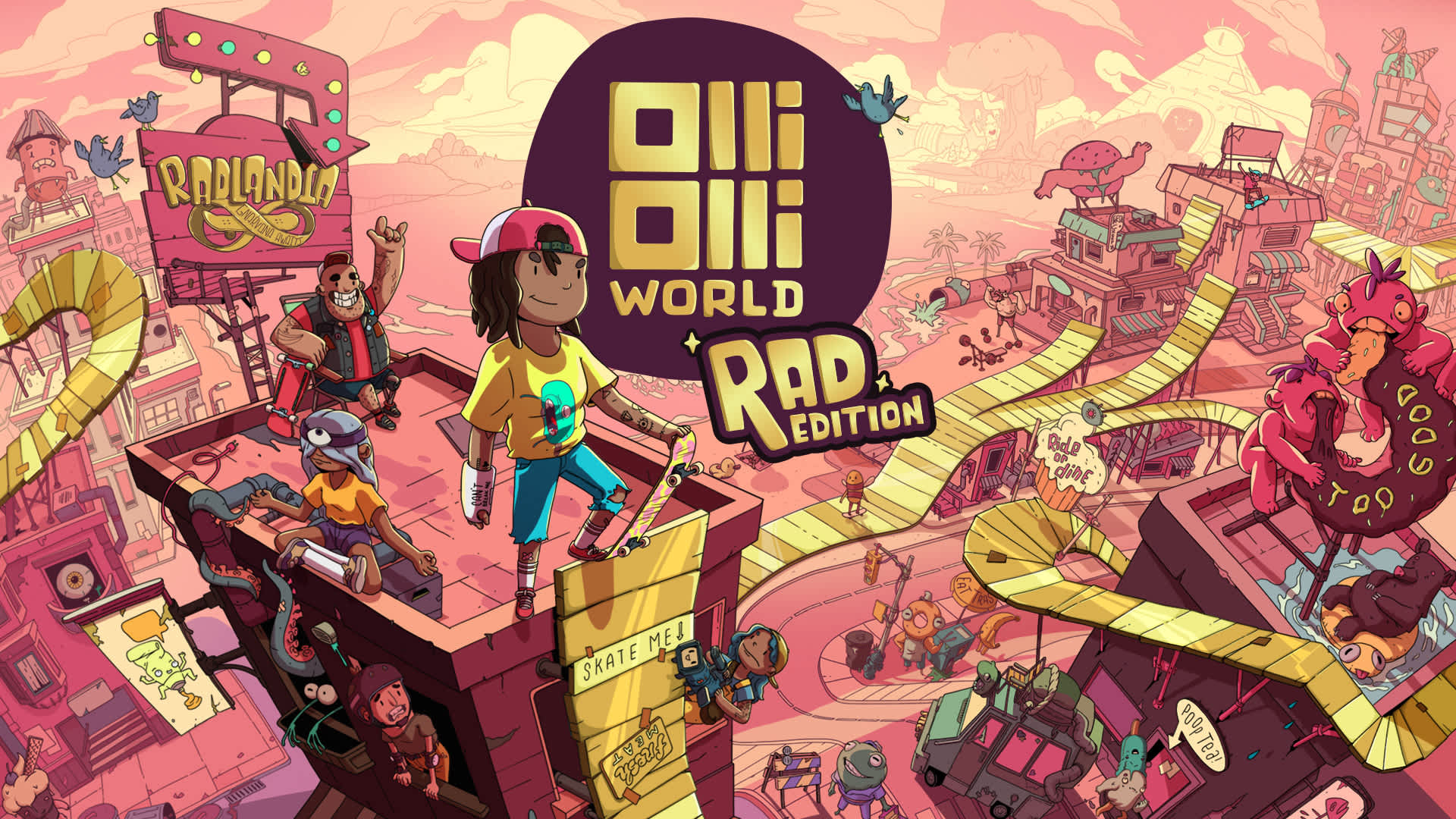 Copertina di OlliOlli World Rad Edition