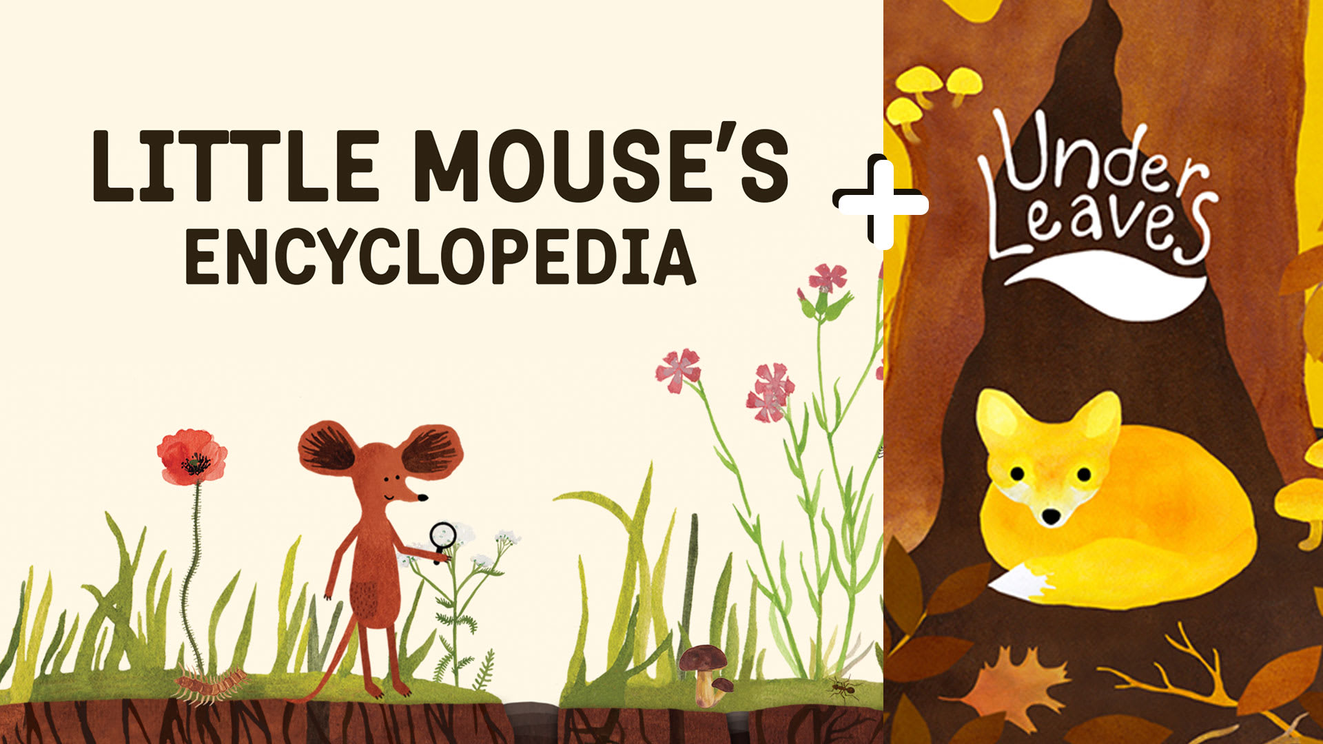 Copertina di Little Mouse's Encyclopedia + Under Leaves