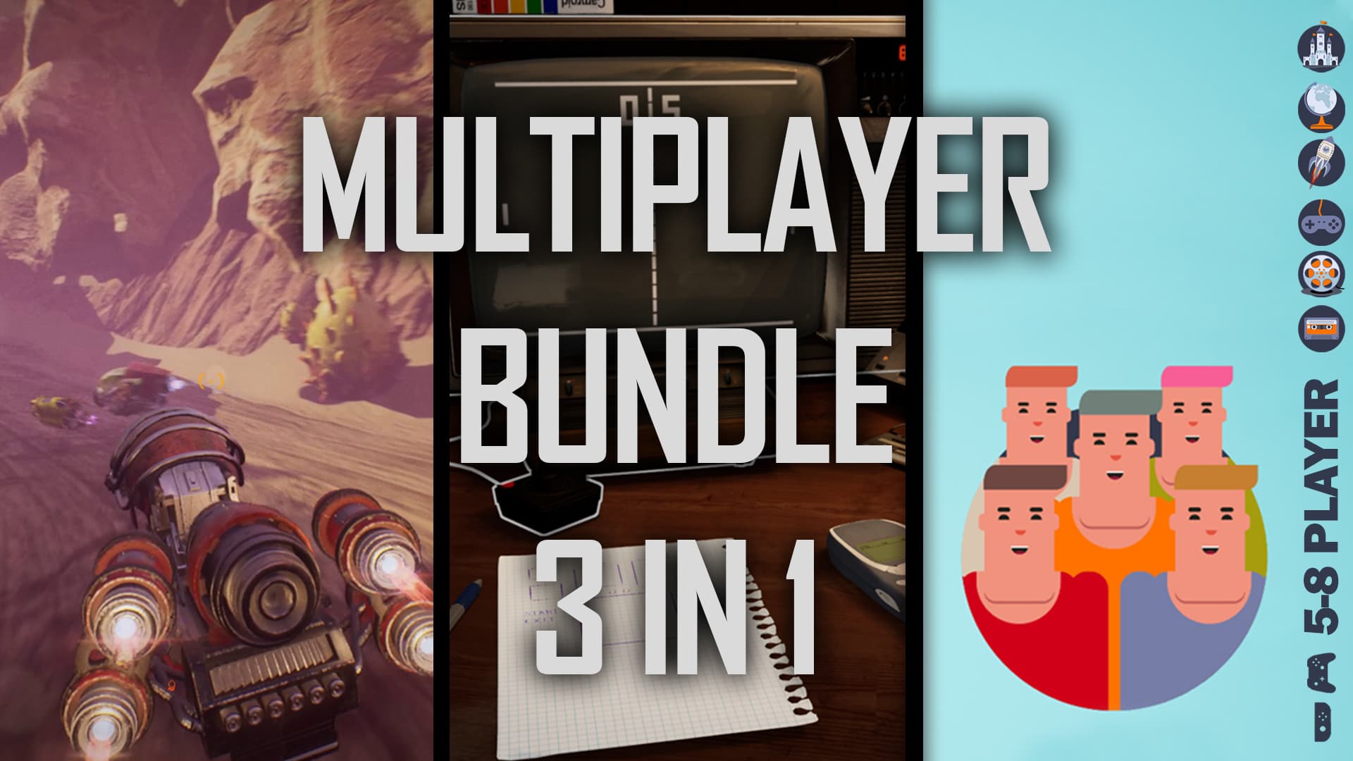 Copertina di 3 in 1 - Multiplayer Bundle