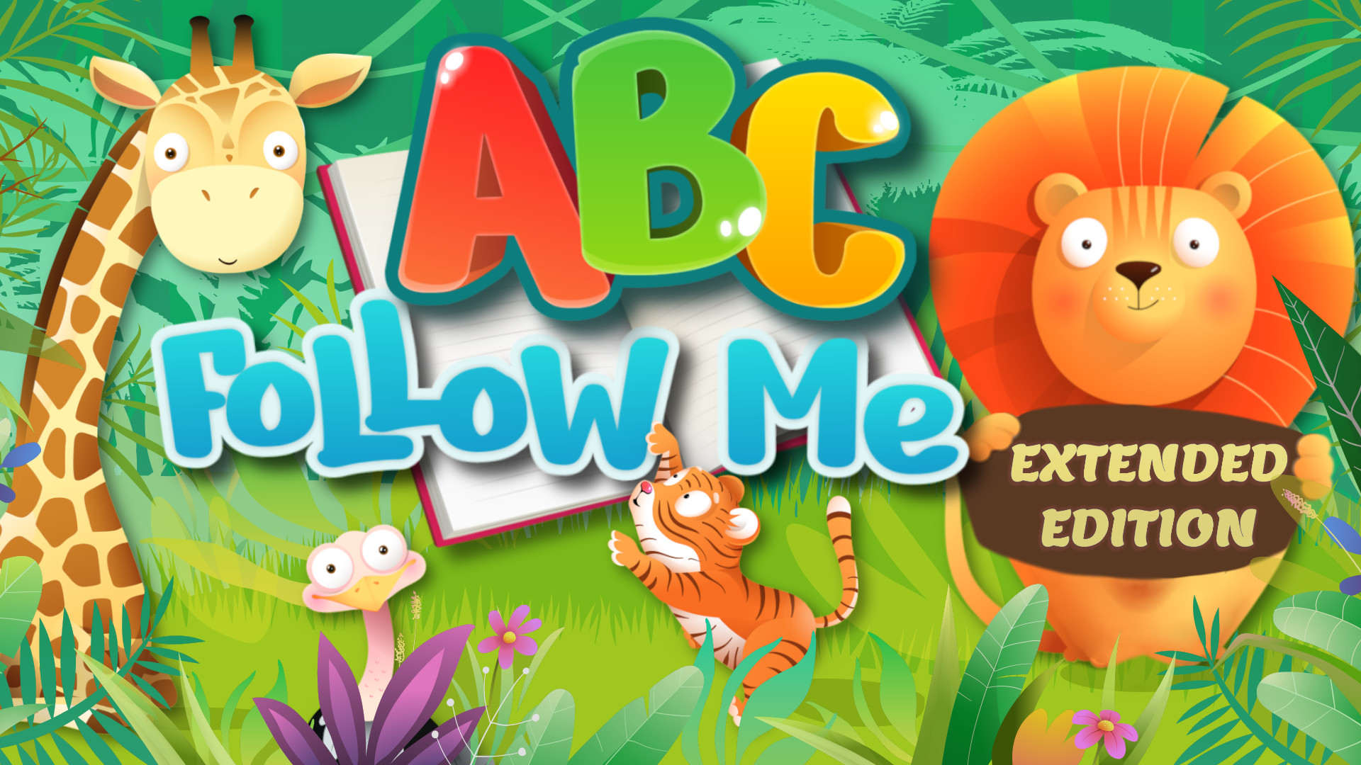 Copertina di ABC Follow Me: Animals Extended Edition