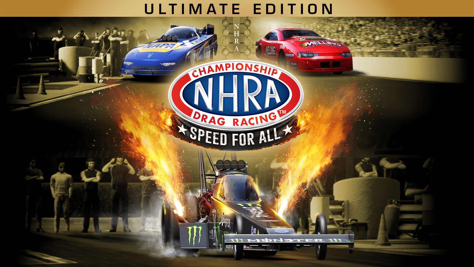 Copertina di NHRA Championship Drag Racing: Speed for All - Ultimate Edition