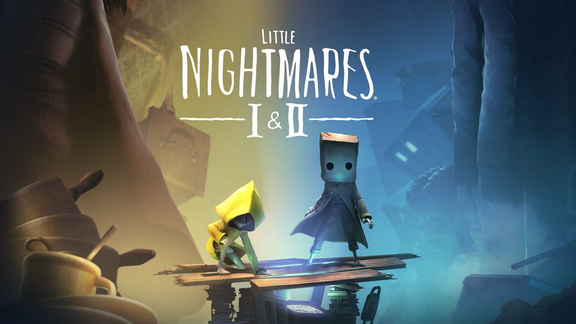 LITTLE NIGHTMARES リトルナイトメア 1 2 3 Switch Little Nightmares I & II Bundle for Nintendo Switch - Nintendo