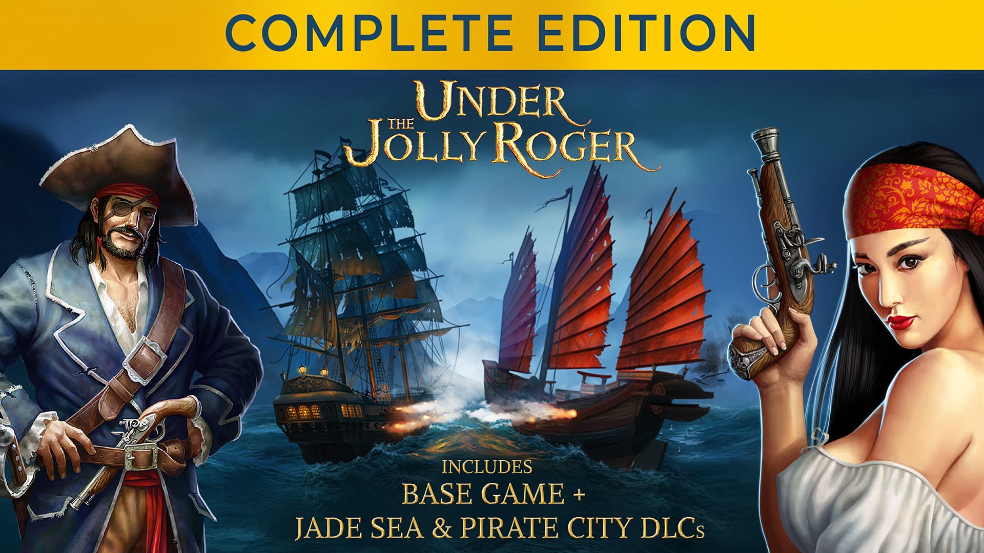 Copertina di Under the Jolly Roger - Complete Edition