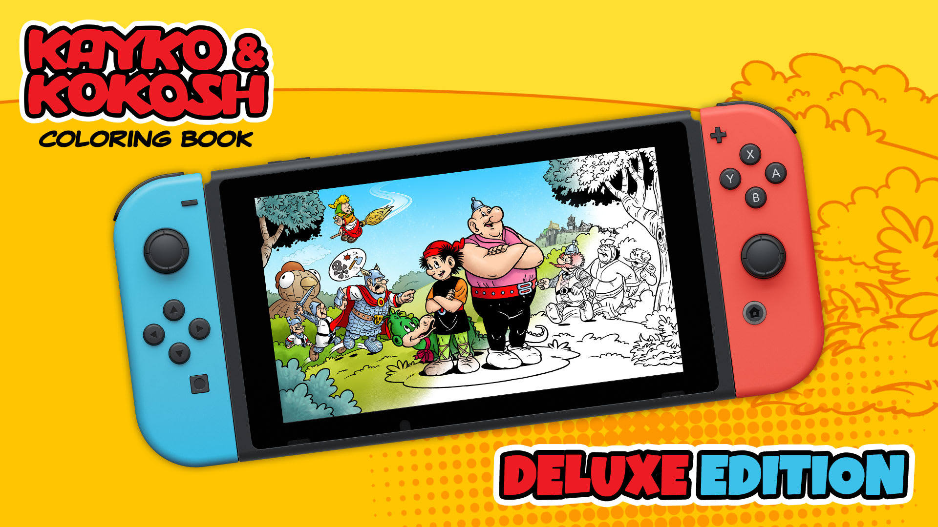 Copertina di Kayko & Kokosh Coloring Book: Deluxe Edition