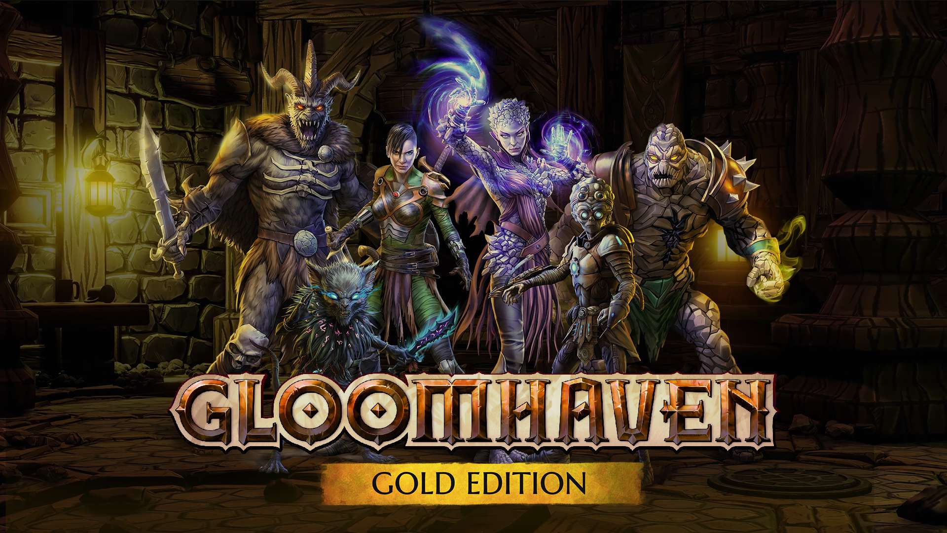 Copertina di Gloomhaven - Gold Edition