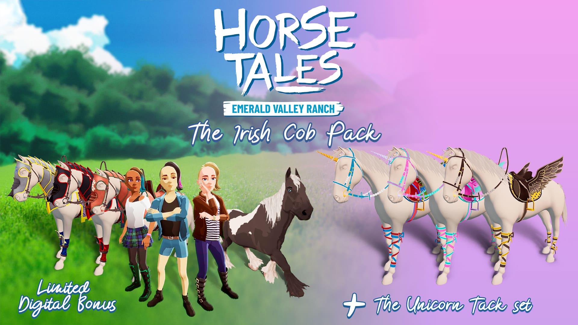 Copertina di Irish Cob DLC - Horse Tales - Emerald Valley