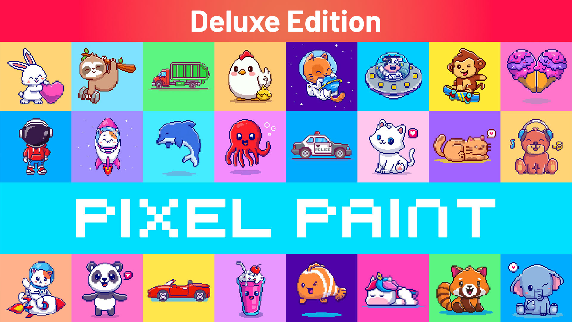Copertina di Pixel Paint Deluxe Edition
