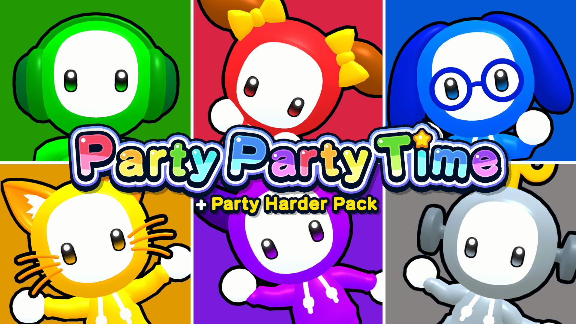 Copertina di Party Party Time + Party Harder Pack
