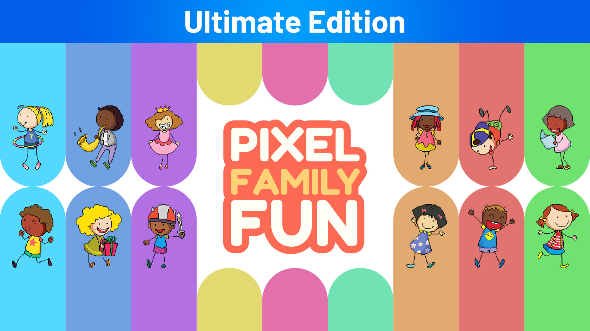 Copertina di Pixel Family Fun Ultimate Edition