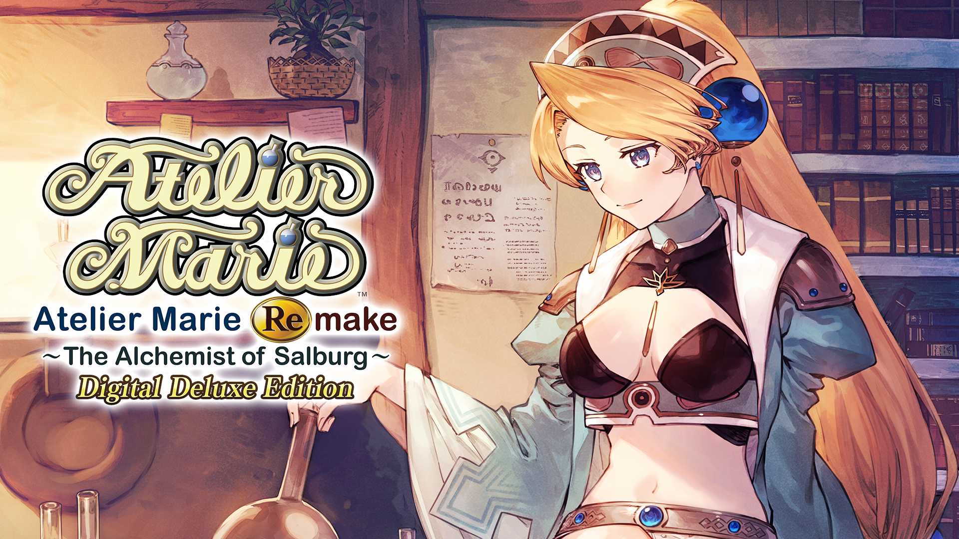 Copertina di Atelier Marie Remake: The Alchemist of Salburg Digital Deluxe Edition