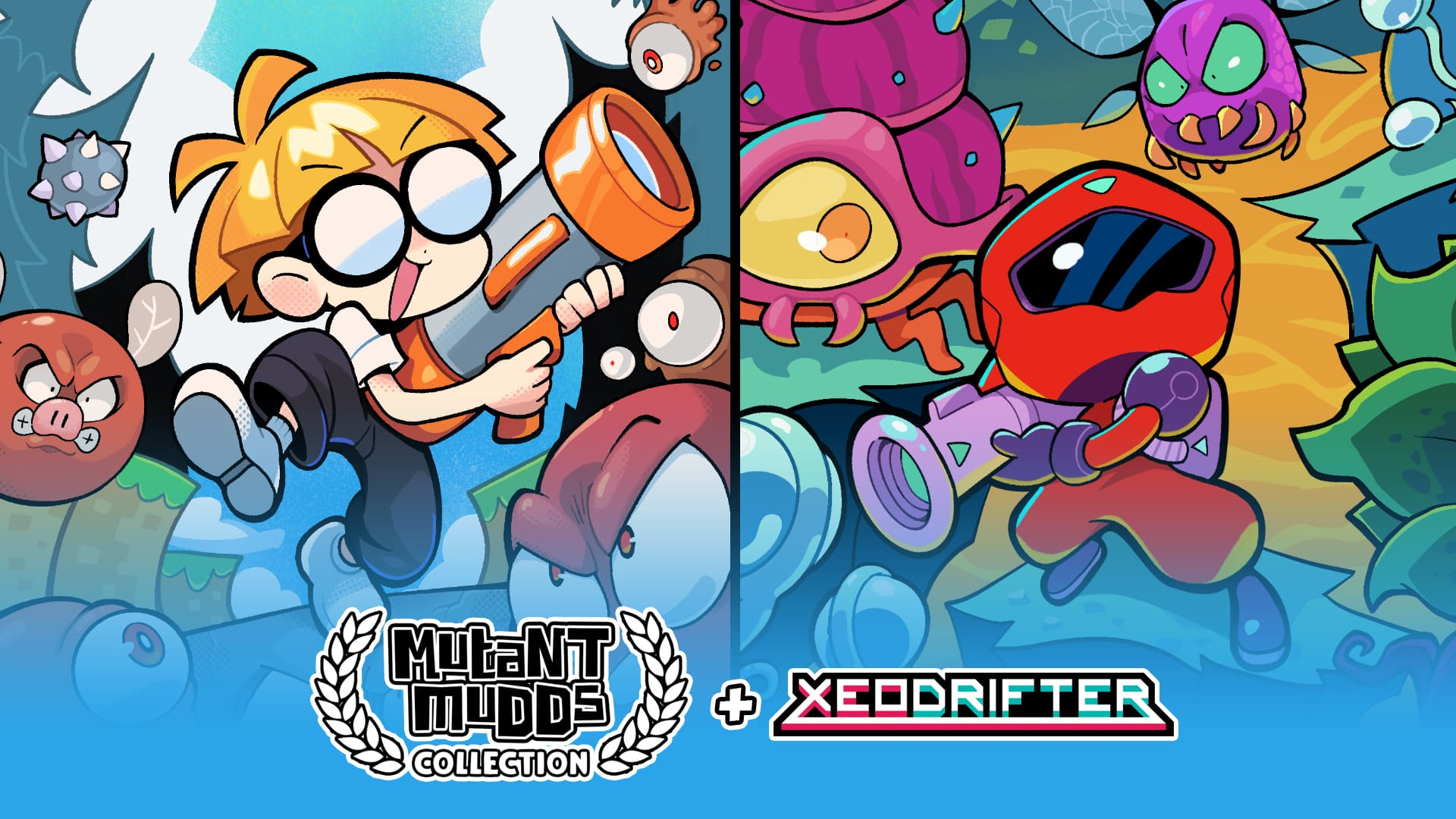 Mutant Mudds Collection + Xeodrifter for Nintendo Switch