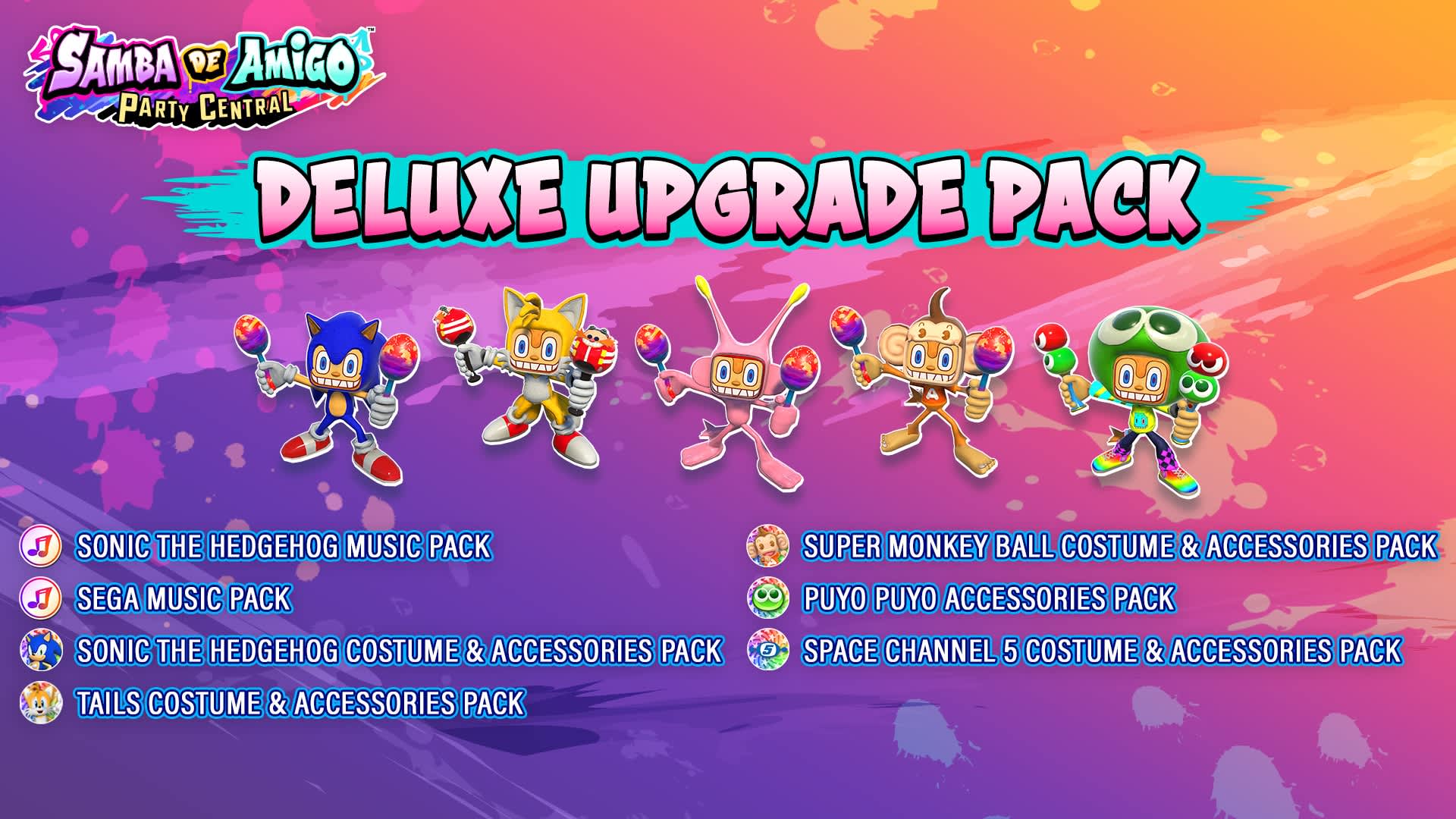 Copertina di Samba de Amigo: Party Central Deluxe Upgrade Pack