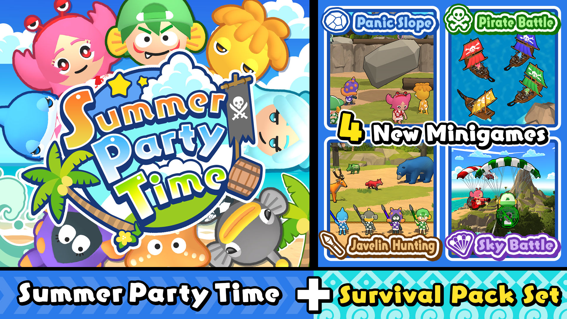 Copertina di Summer Party Time + Survival Pack Set