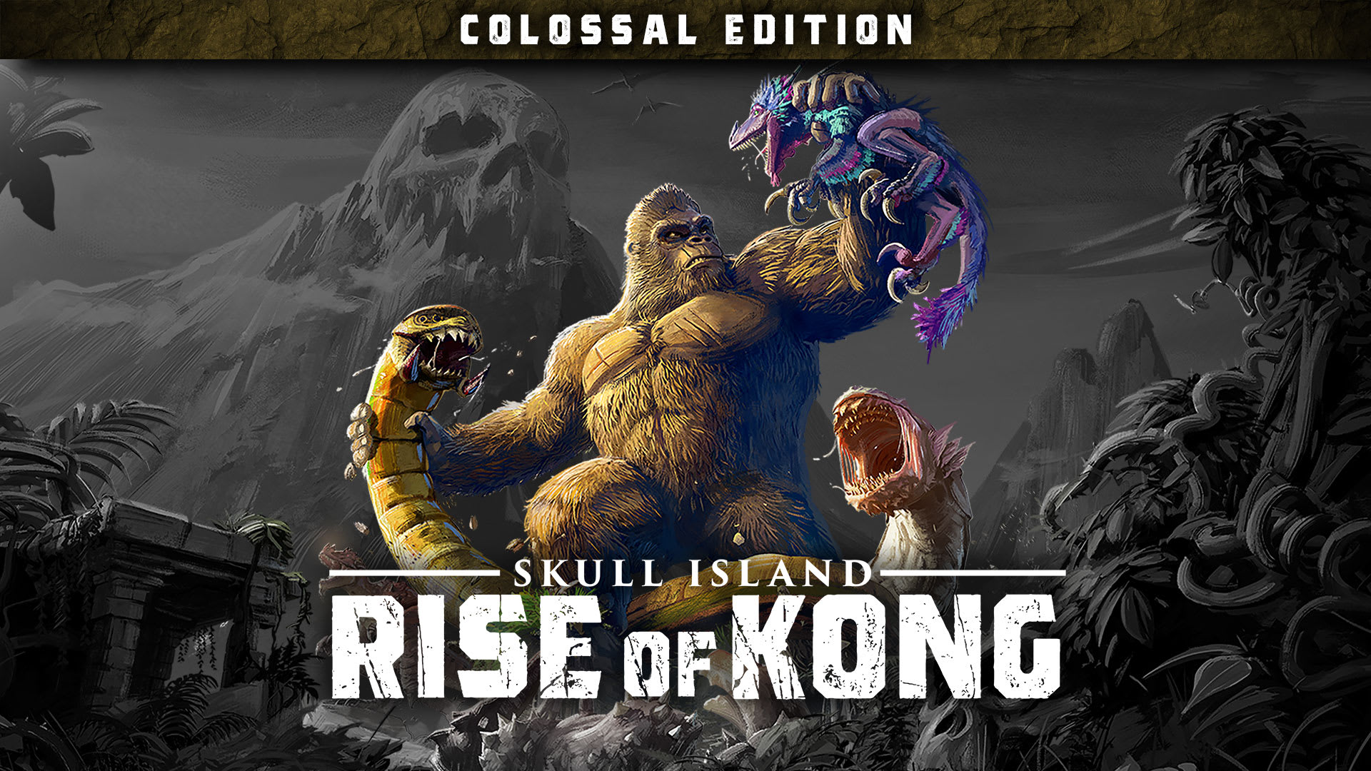 Copertina di Skull Island: Rise of Kong Colossal Edition