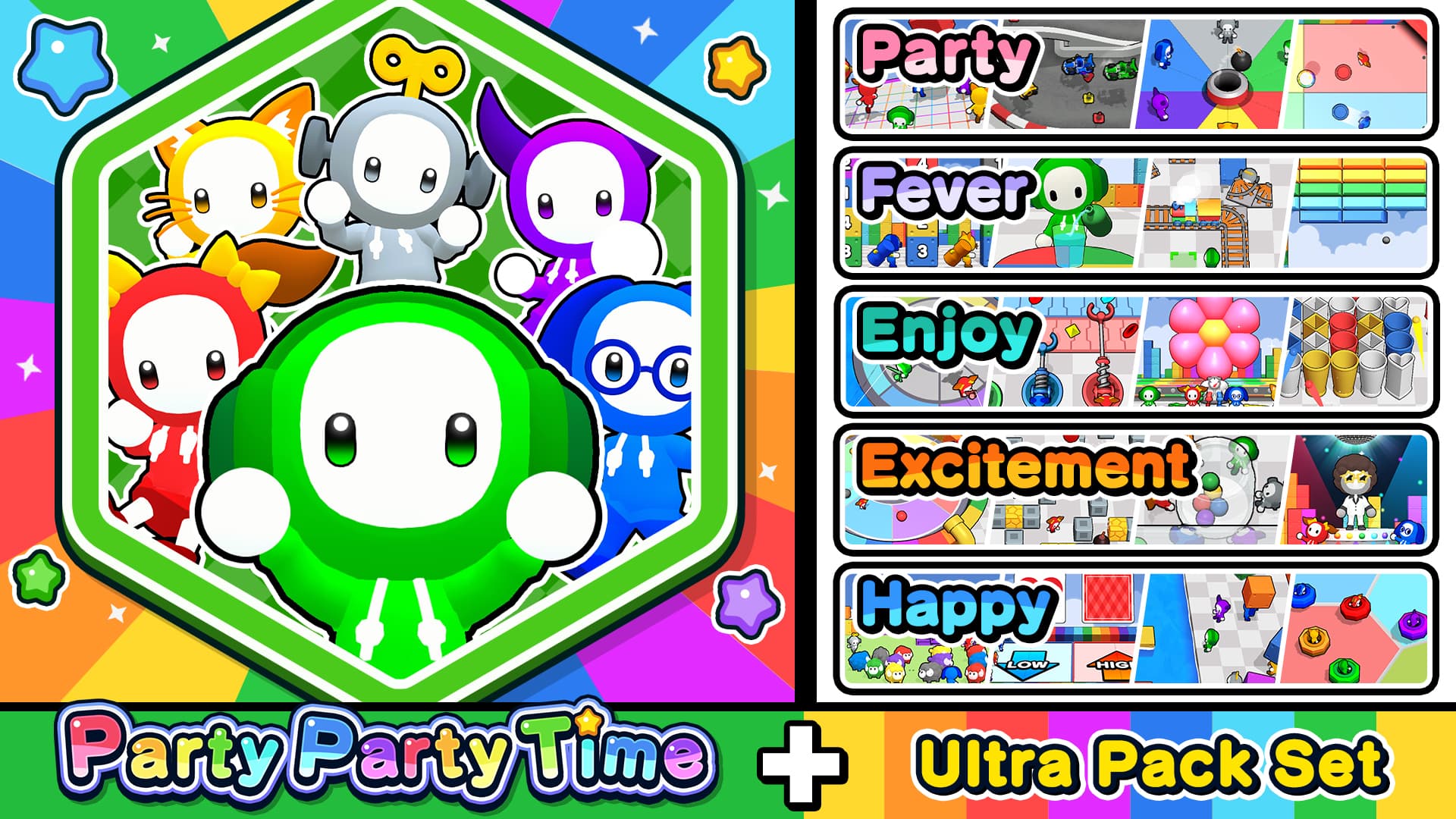 Copertina di Party Party Time + Ultra Pack Set