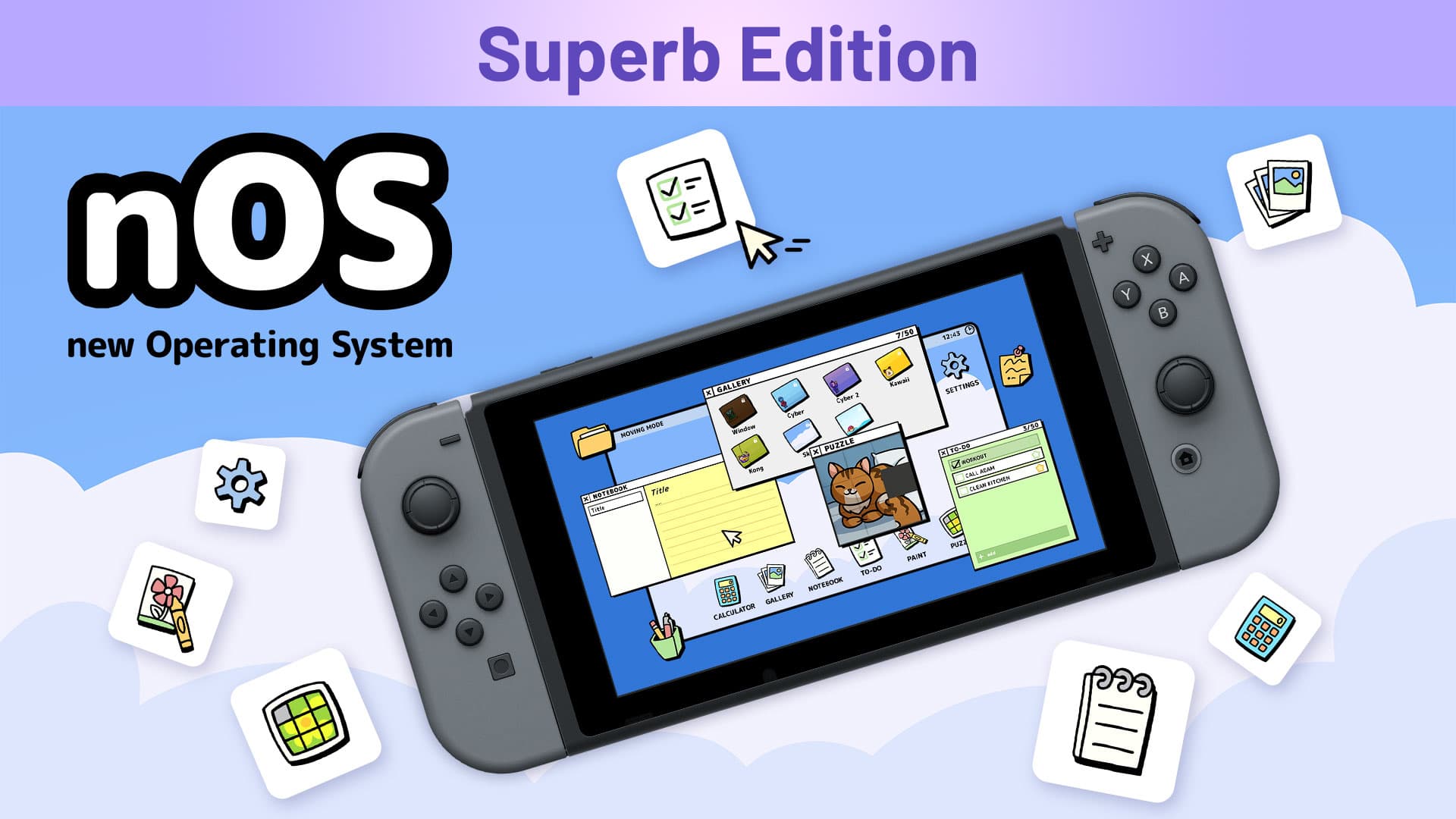 nOS new Operating System Superb Edition for Nintendo Switch