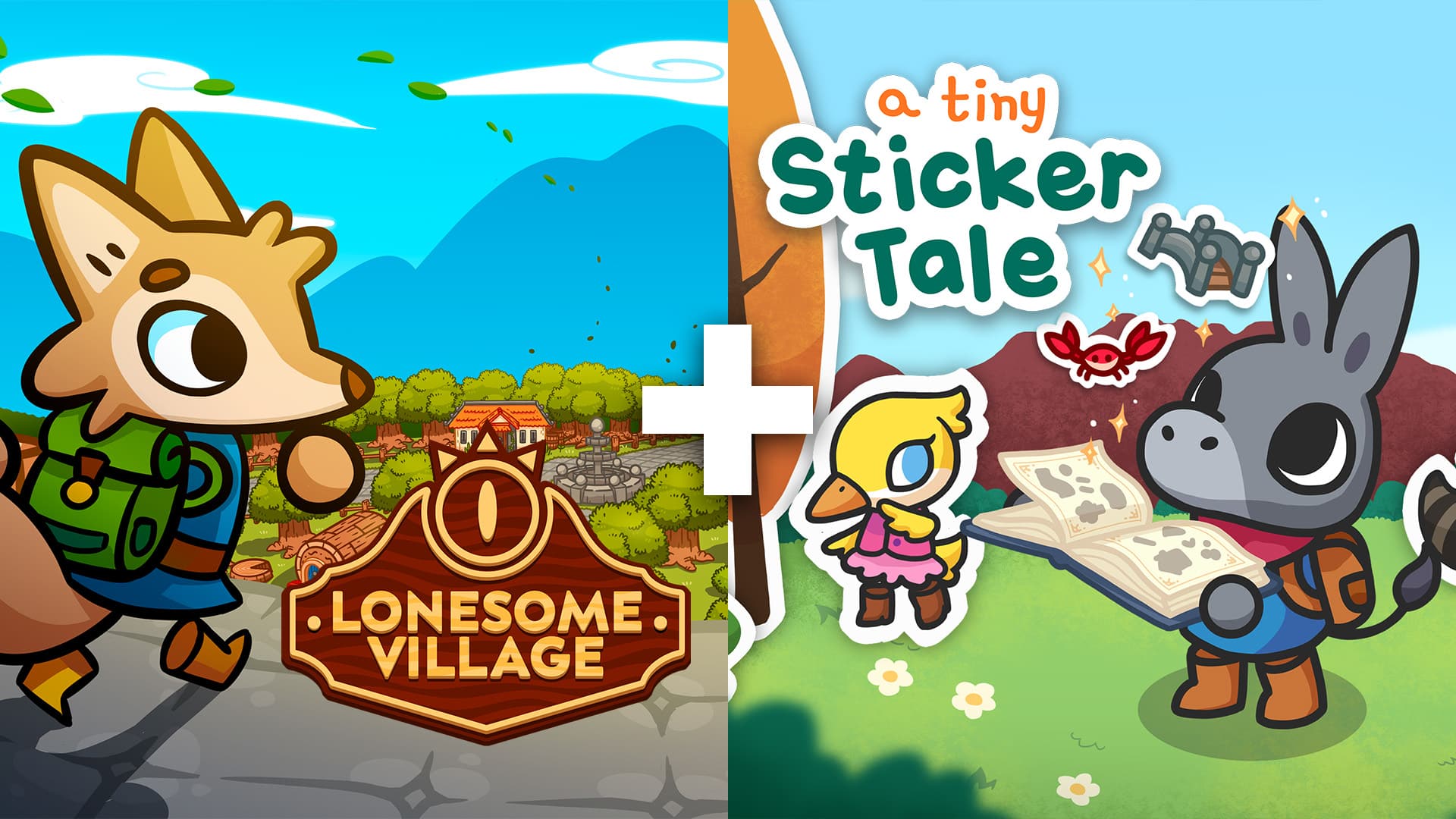 Copertina di Lonesome Village + A Tiny Sticker Tale Bundle