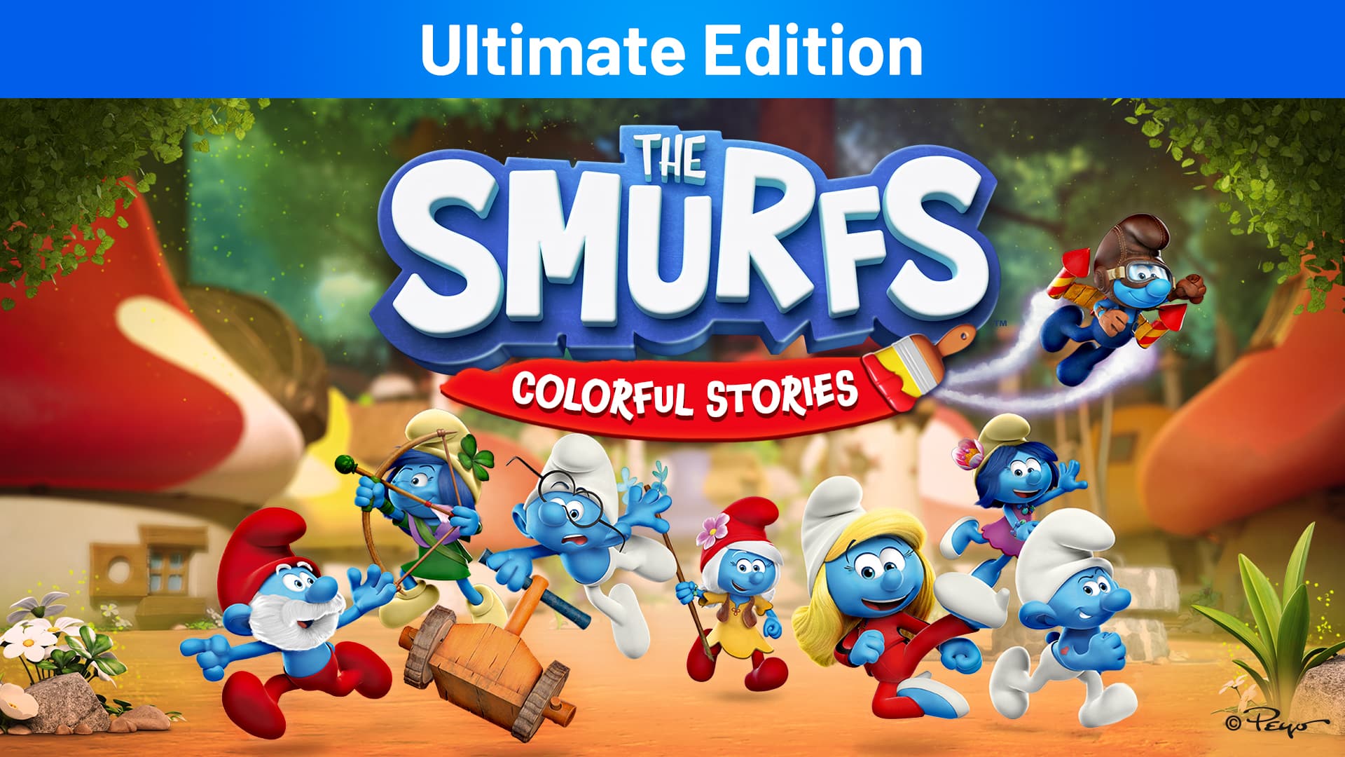 Copertina di The Smurfs: Colorful Stories Ultimate Edition
