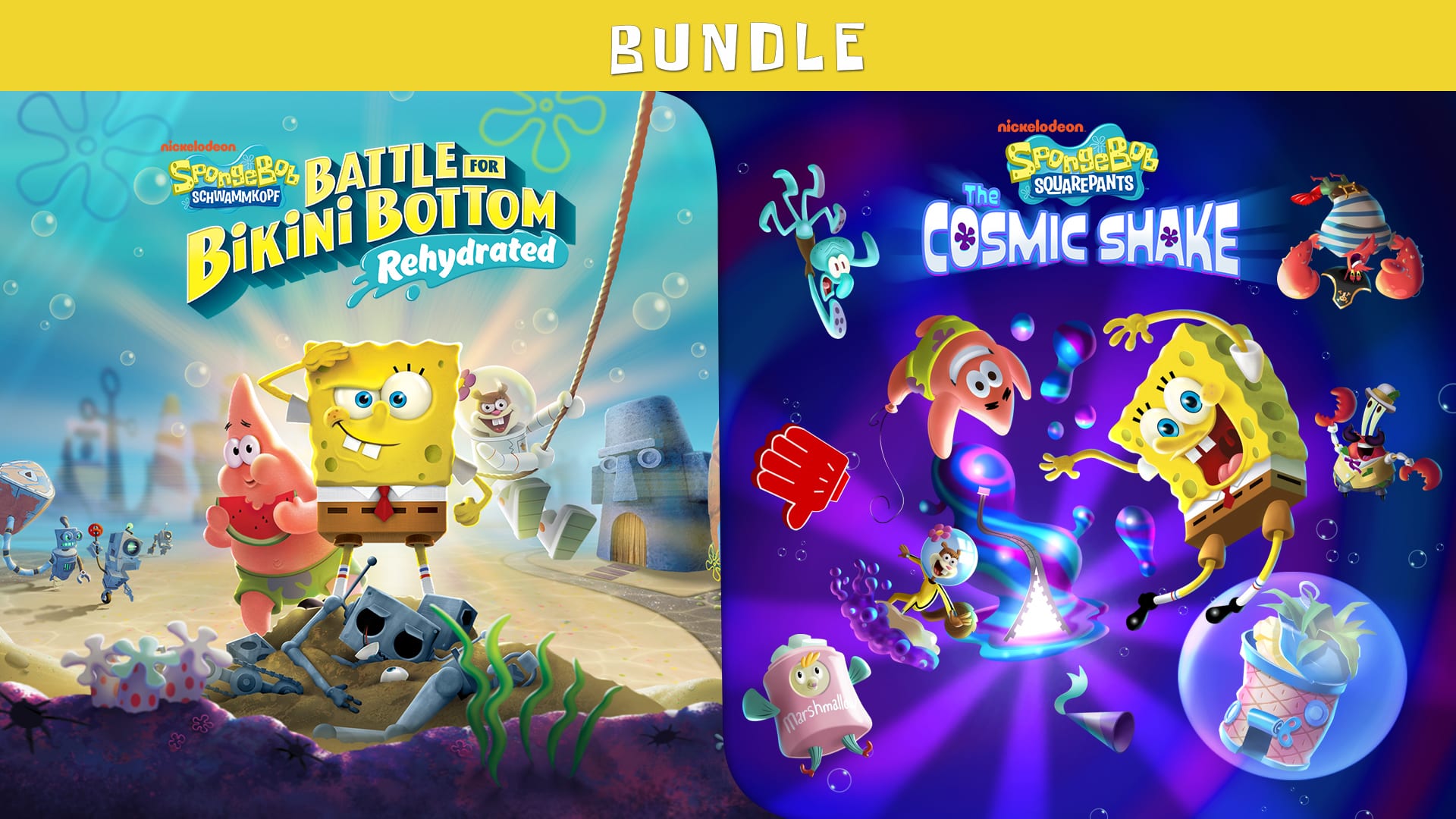 SpongeBob SquarePants: Bundle for Nintendo Switch - Nintendo