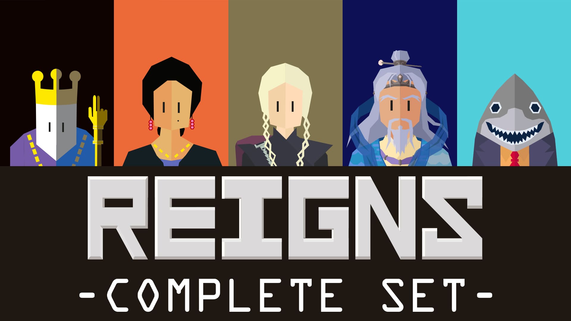 Copertina di Reigns: Complete Set
