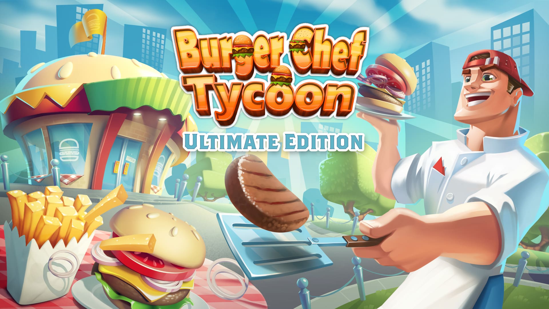 Copertina di Burger Chef Tycoon Ultimate Edition