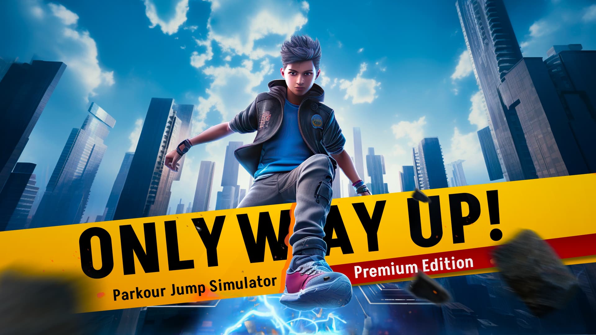 Copertina di Only Way Up! Parkour Jump Simulator: Premium Edition
