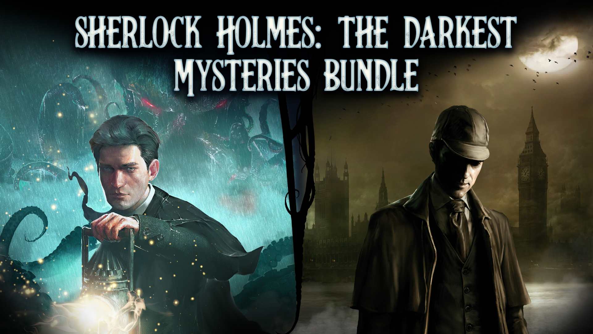 Copertina di Sherlock Holmes: The Darkest Mysteries Bundle