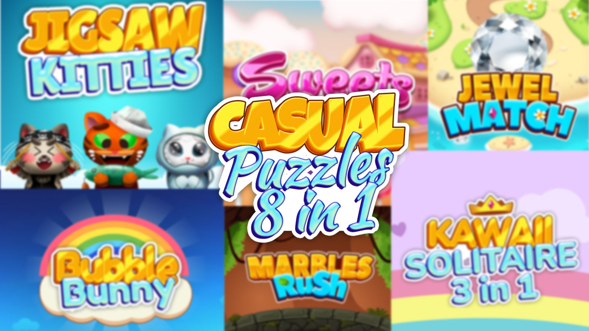 Casual Puzzles Bundle 8 in 1 for Nintendo Switch - Nintendo