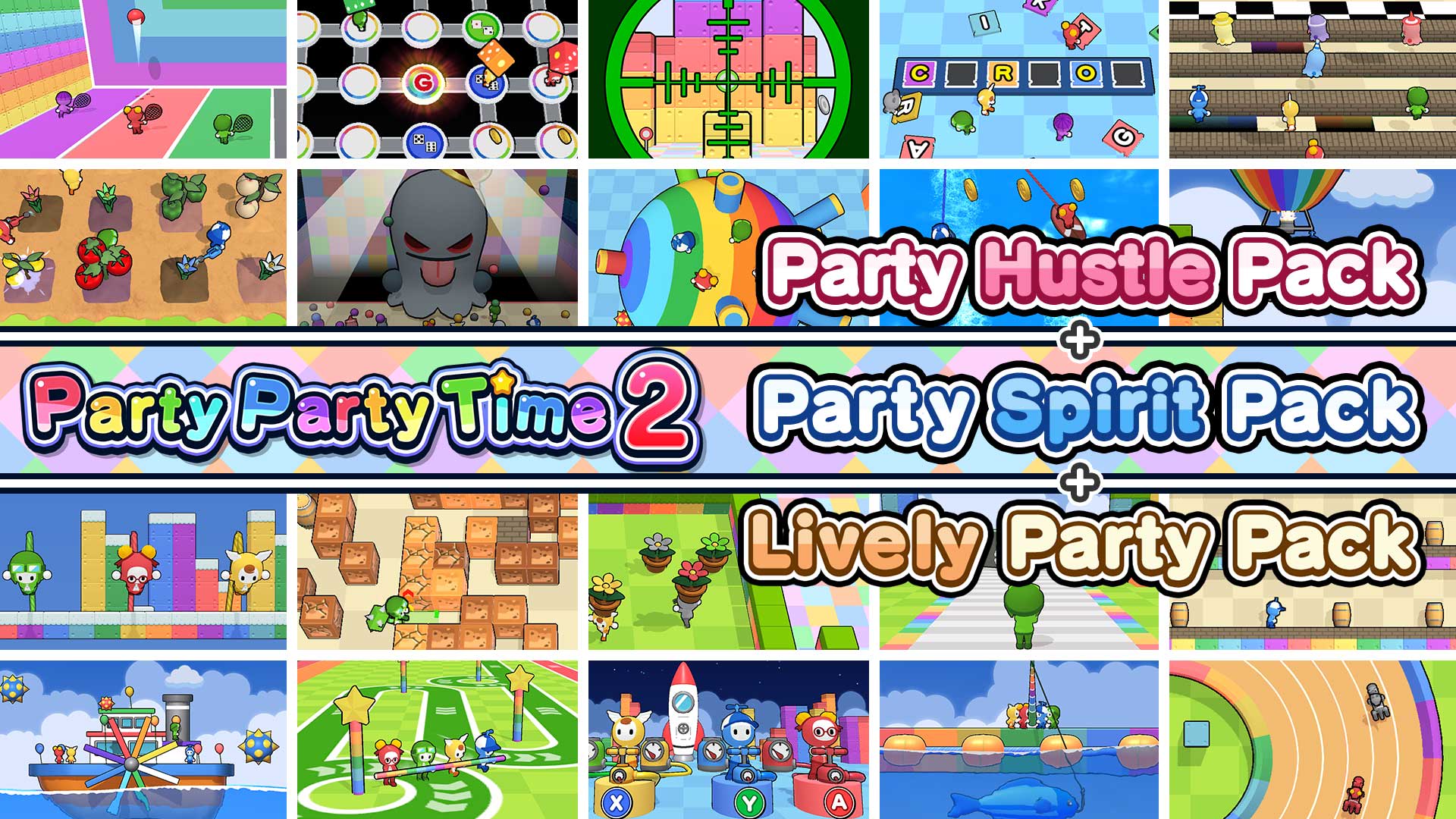 Copertina di Hustle Spirit Lively 3 Pack Set