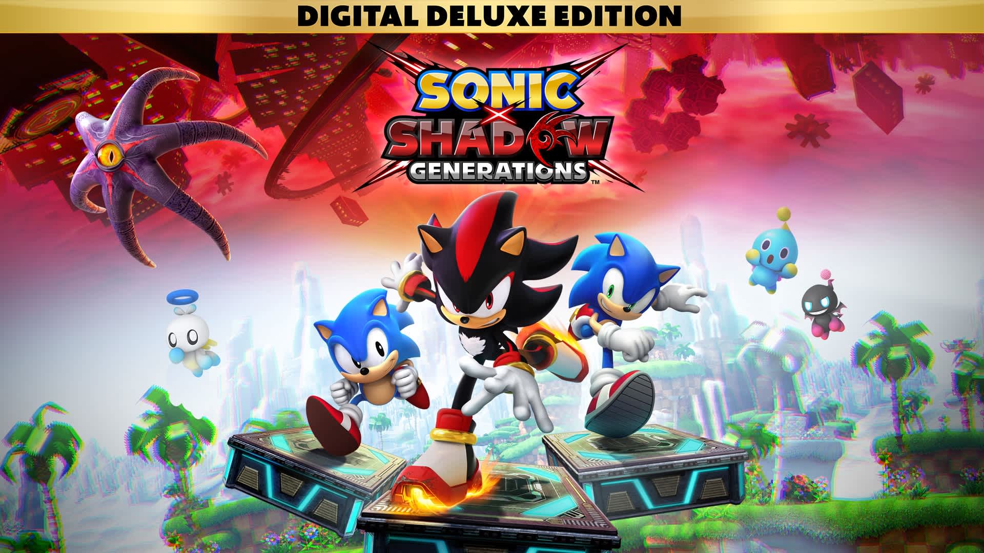 Copertina di SONIC X SHADOW GENERATIONS DIGITAL DELUXE EDITION