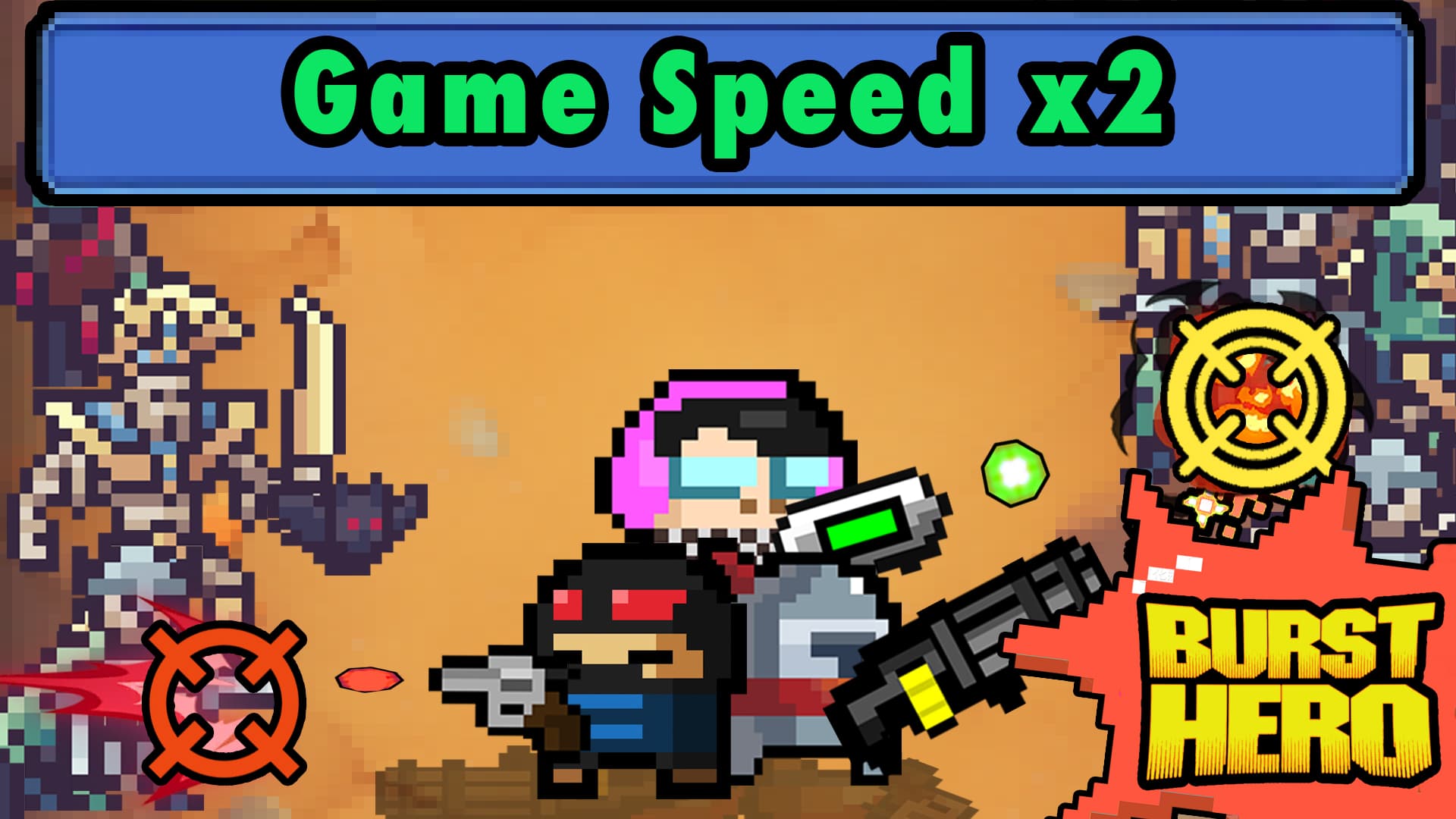 Copertina di Burst Hero (Game Speed x2)