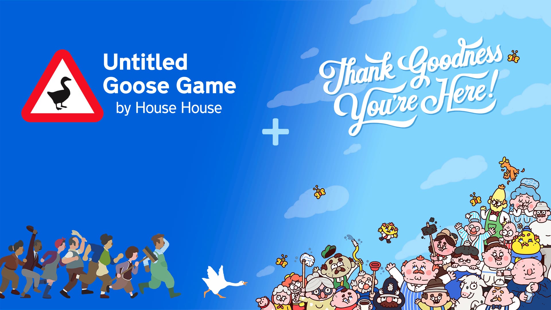 Copertina di Untitled Goose Game & Thank Goodness You're Here! Bundle