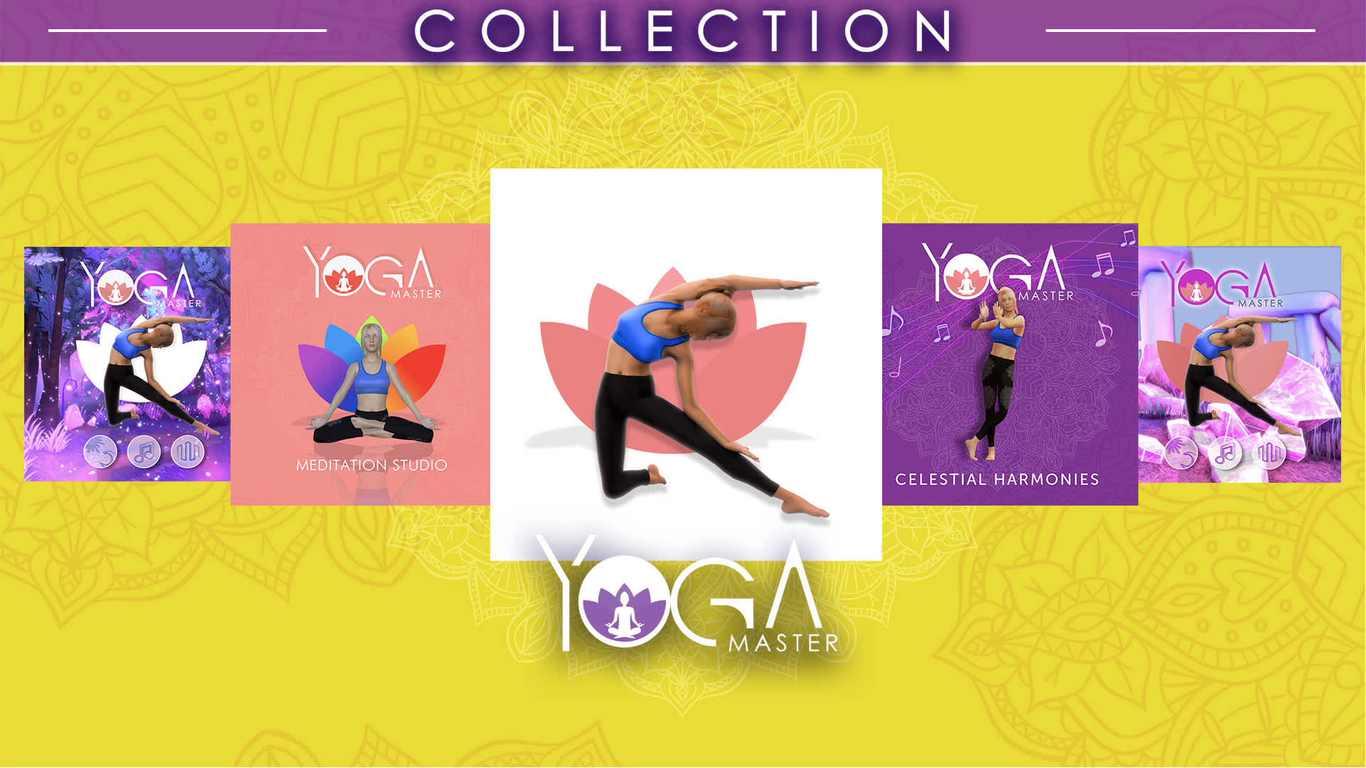 Copertina di YOGA MASTER Collection