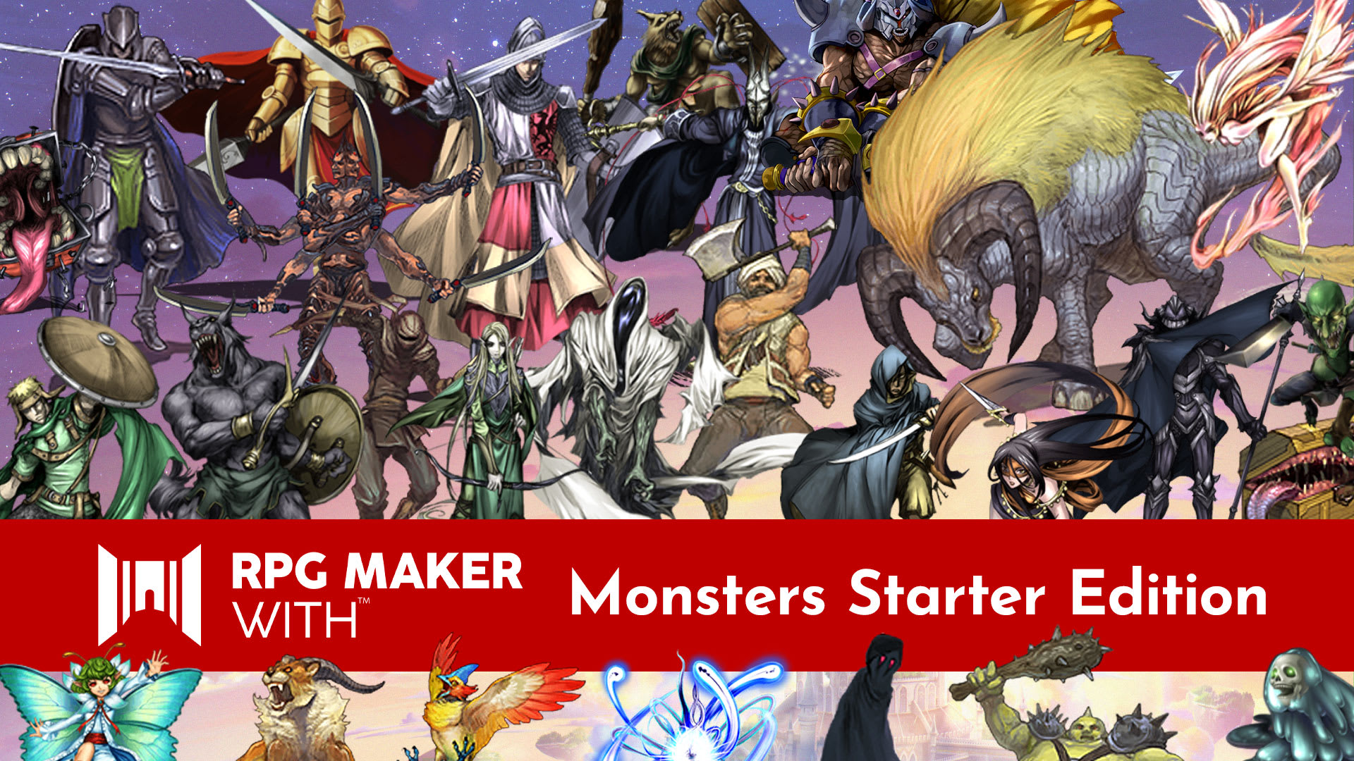 Copertina di RPG MAKER WITH - Monster Starter Edition