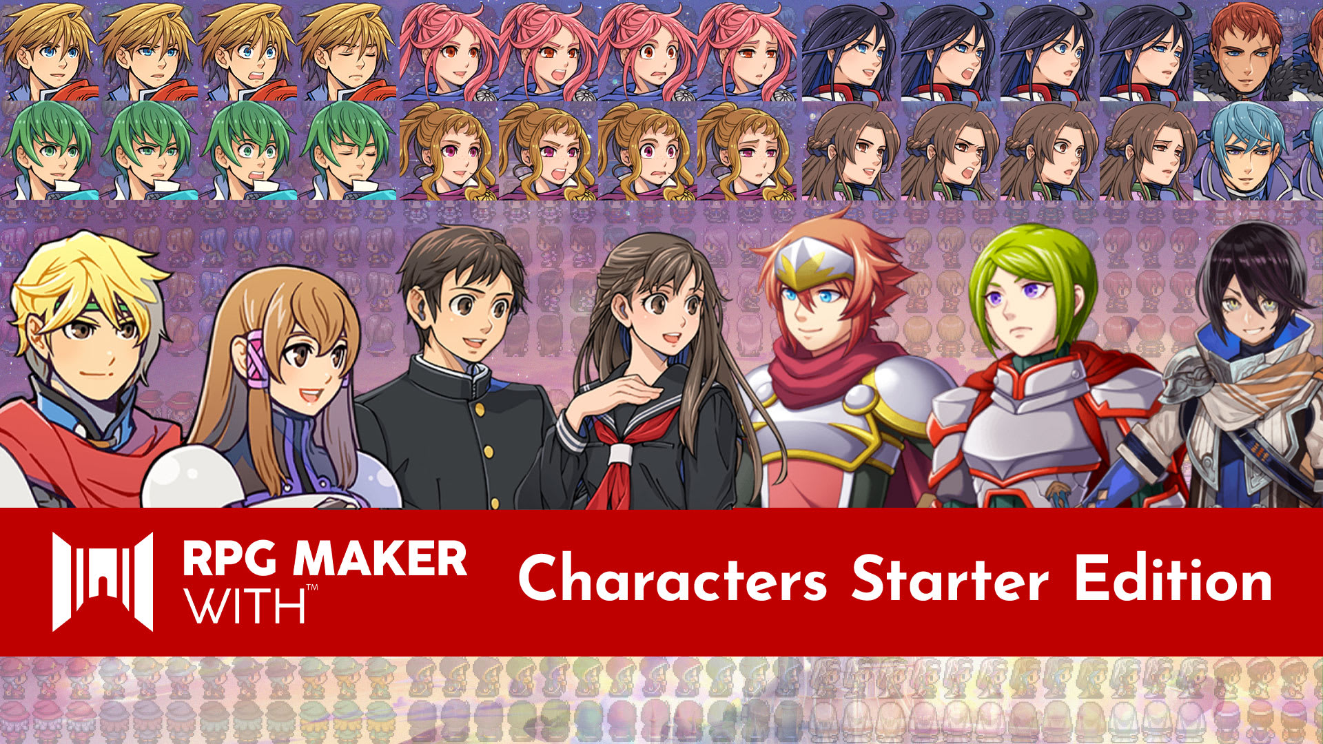 Copertina di RPG MAKER WITH - Character Starter Edition