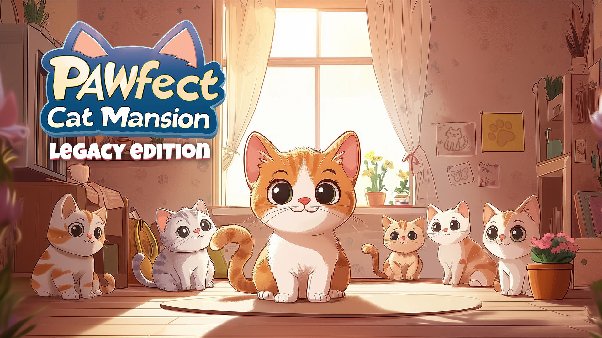 Copertina di PAWfect Cat Mansion Legacy Edition