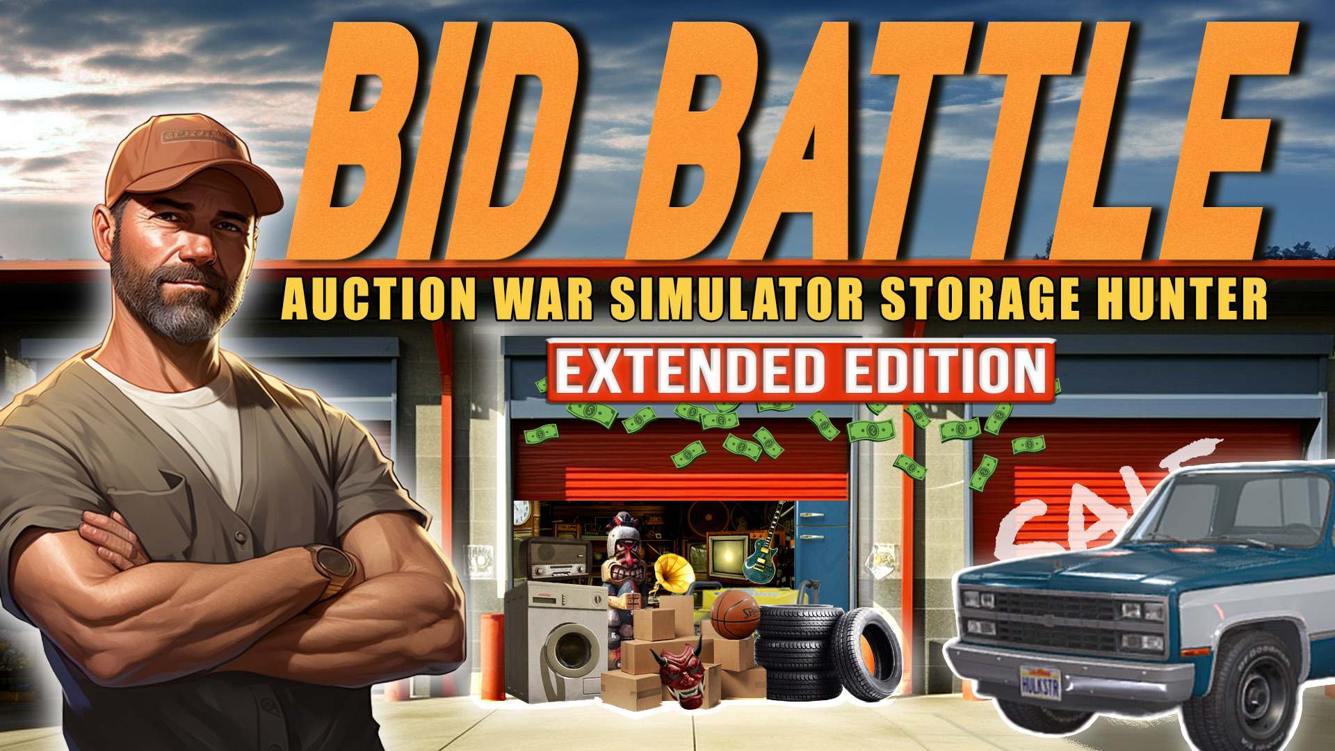 Copertina di Bid Battle: Auction War Simulator Storage Hunter - Extended Edition