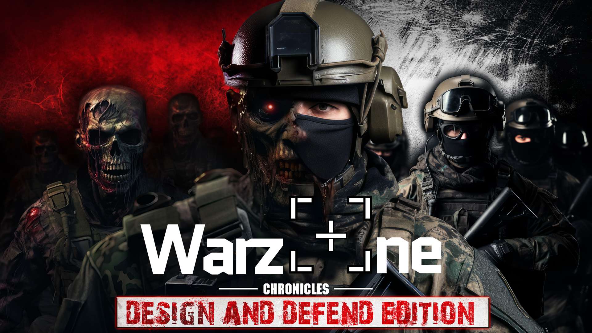 Copertina di Warzone Chronicles: Design and Defend Edition