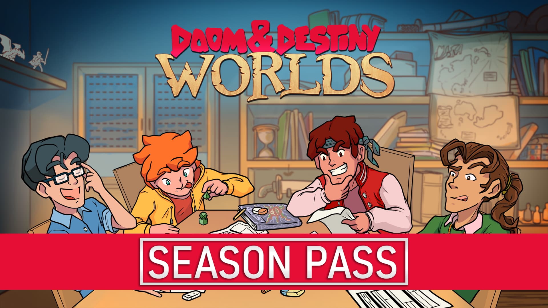 Copertina di Doom & Destiny Worlds - Season Pass