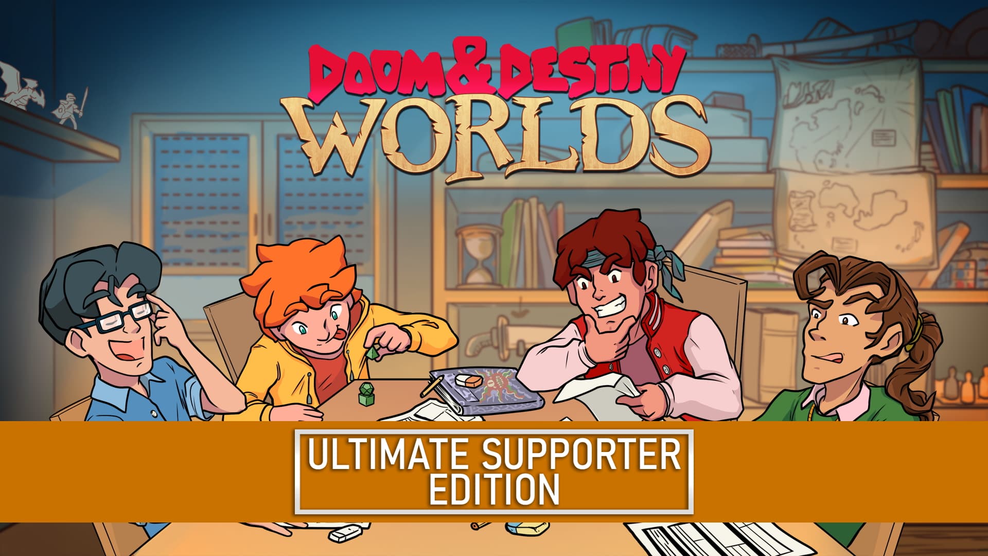 Copertina di Doom & Destiny Worlds - Ultimate Supporter Edition