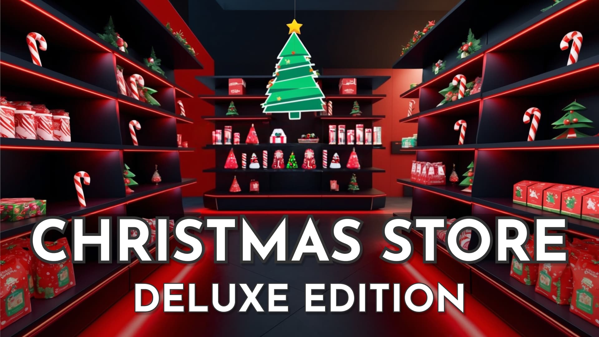 Copertina di Christmas Store: Santa's Supermarket Simulator Deluxe Edition