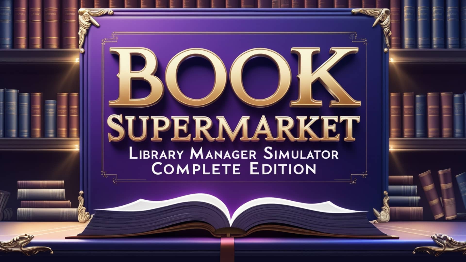 Copertina di Book Supermarket: Library Manager Simulator Complete Edition