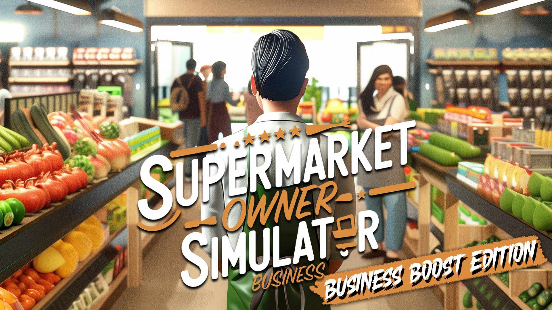 Copertina di Supermarket Owner Simulator Business: Business Boost Edition