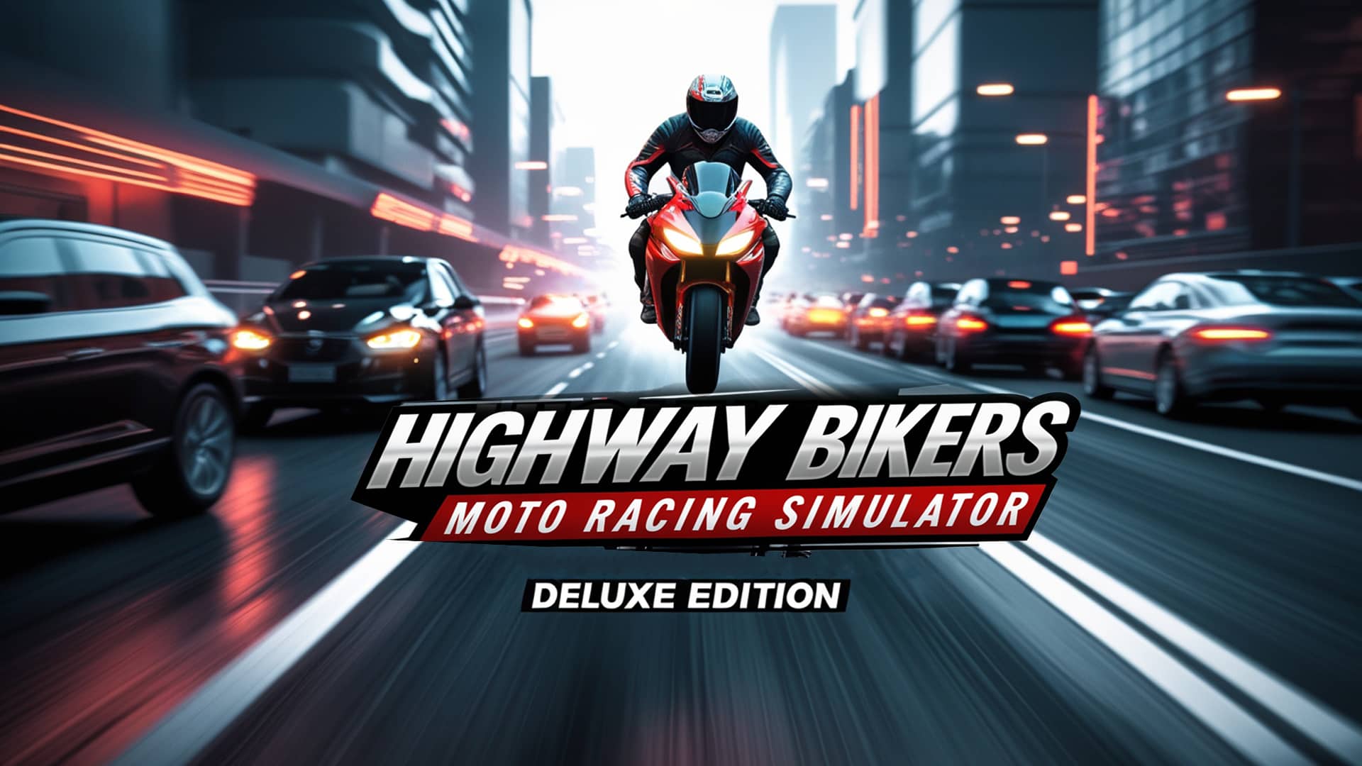 Copertina di Highway Bikers: Moto Racing Simulator DELUXE EDITION