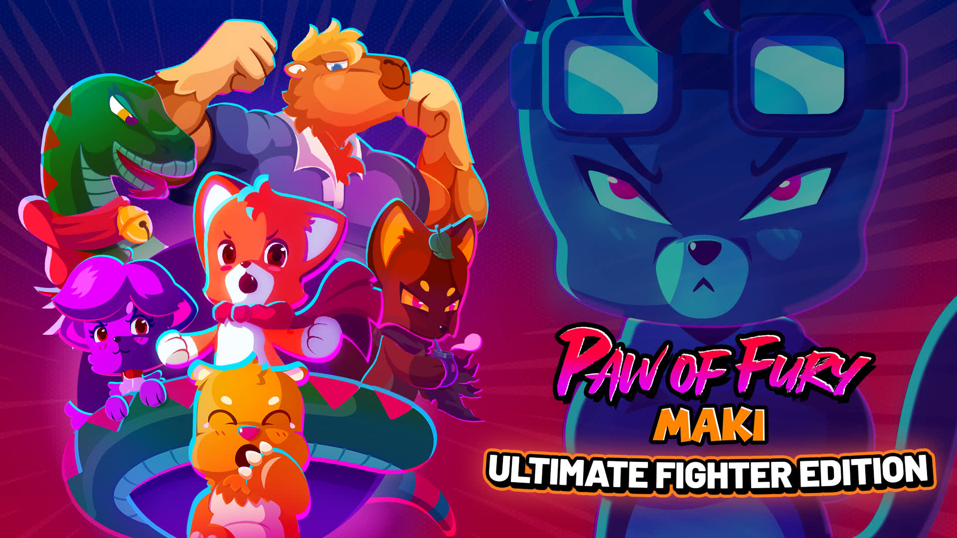 Copertina di Maki: Paw of Fury Ultimate Fighter Edition